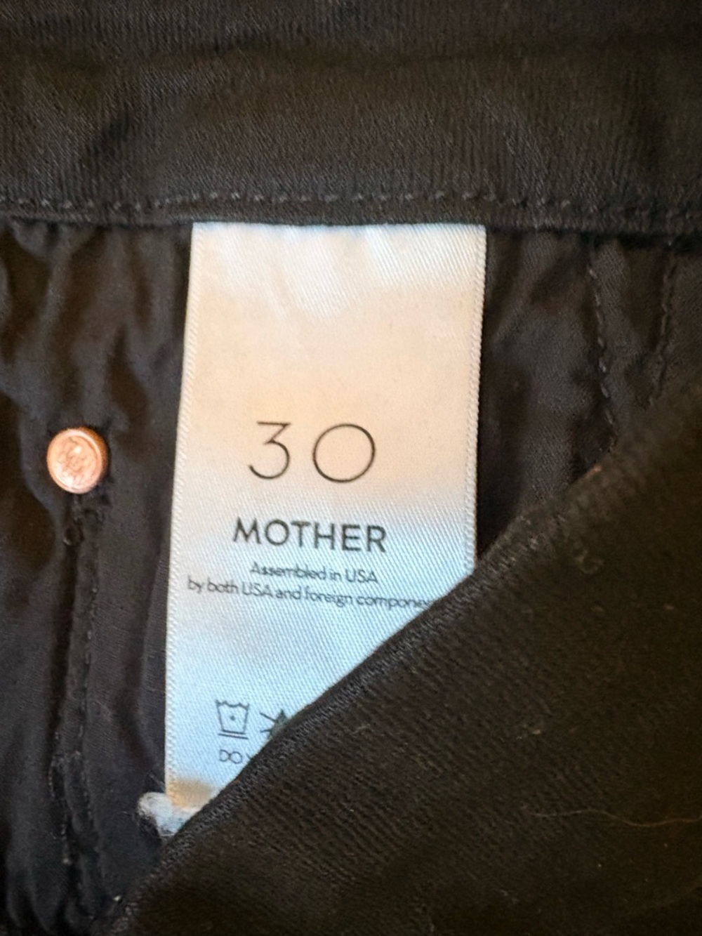 MOTHER Looker Ankle Fray (Guilty as Sin), size 30 - Picture 4 of 8